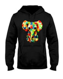 Autism Elephant - Autism Awareness T-shirt and Hoodie 0921