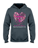 Je peux tout faire grâce au Christ qui me fortifie - T-shirt et sweat-shirt de sensibilisation au cancer du sein 0822