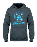 Je suis sa voix, il est mon cœur - T-shirt et sweat à capuche de sensibilisation à l'autisme 0520