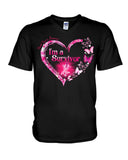 I'm A Survivor - Breast Cancer Awareness T-shirt and Hoodie 0822