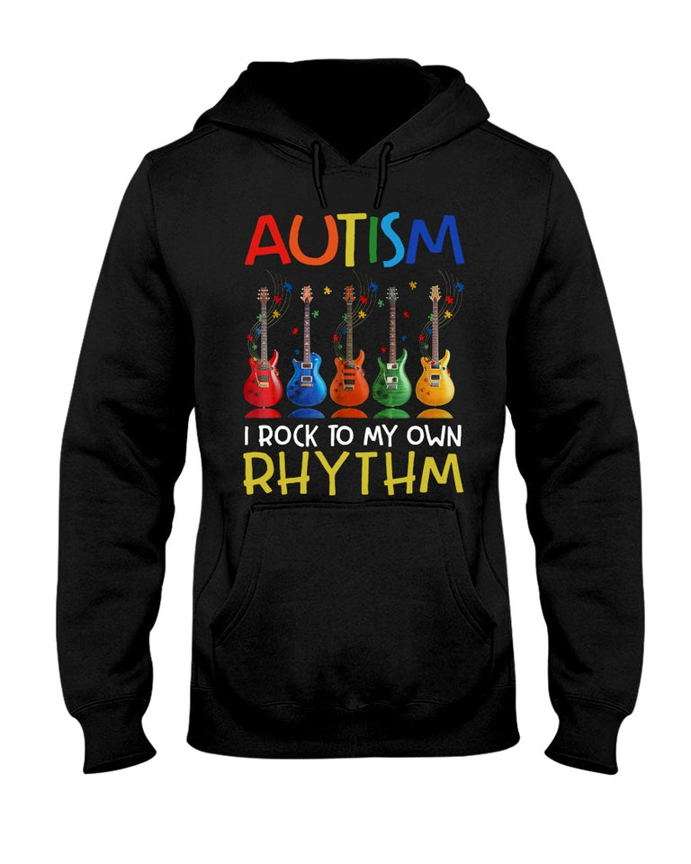 Autisme : Je vis à mon propre rythme - T-shirt et sweat à capuche de sensibilisation à l'autisme 0921
