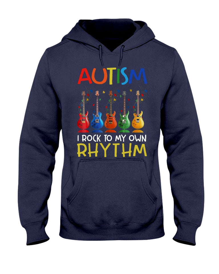 Autisme : Je vis à mon propre rythme - T-shirt et sweat à capuche de sensibilisation à l'autisme 0921