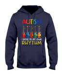 Autisme : Je vis à mon propre rythme - T-shirt et sweat à capuche de sensibilisation à l'autisme 0921