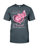 Breast Cancer Awareness I Can Do All Things Through Christ - Breast Cancer Awareness T-shirt and Hoodie 0822