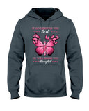 Si Dieu vous y conduit, il vous en sortira. Cancer du sein - T-shirt et sweat-shirt de sensibilisation au cancer du sein 0822