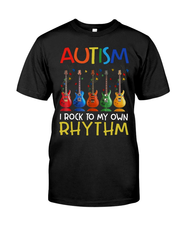 Autisme : Je vis à mon propre rythme - T-shirt et sweat à capuche de sensibilisation à l'autisme 0921