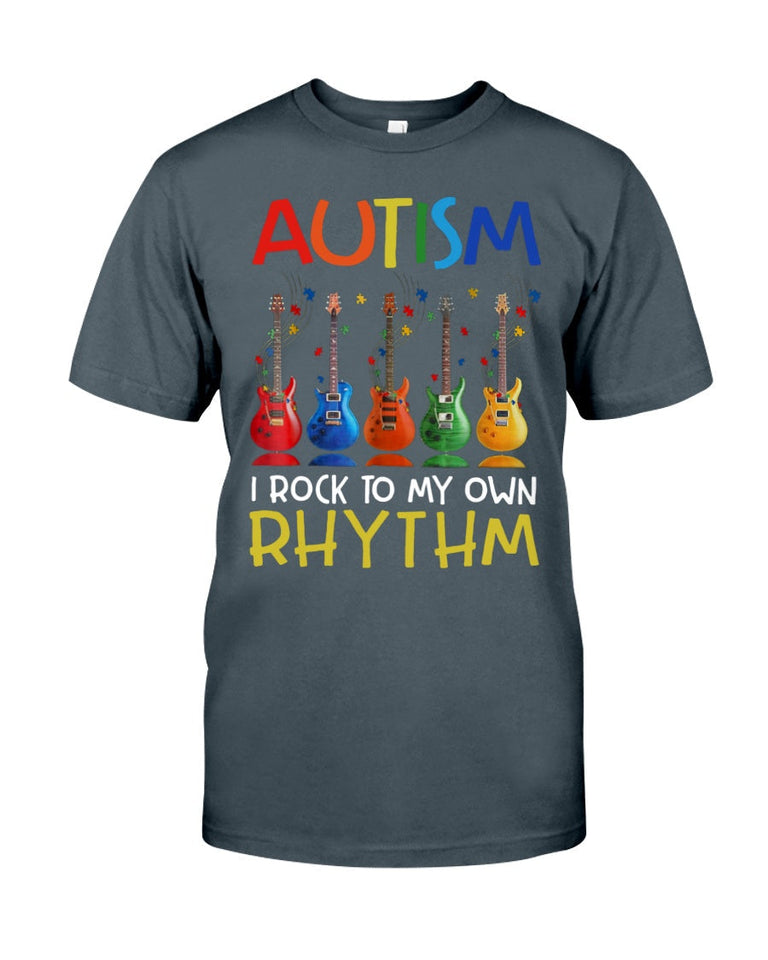 Autisme : Je vis à mon propre rythme - T-shirt et sweat à capuche de sensibilisation à l'autisme 0921