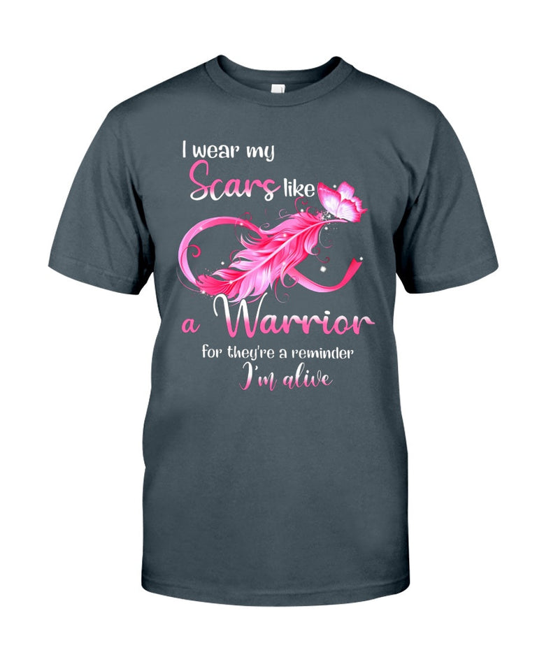 Je porte du rose pour la lutte contre le cancer du sein - T-shirt et sweat à capuche de sensibilisation au cancer du sein 0822