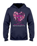 Je peux tout faire grâce au Christ qui me fortifie - T-shirt et sweat-shirt de sensibilisation au cancer du sein 0822