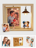 Rotate Frame - Personalized Couple Double Sided Rotating Photo Frame