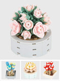 Botanical Flower Building Bricks - Personalized Botanical Flower Building Bricks