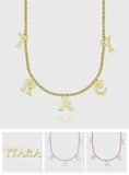 Letter Initials - Personalized Initials Necklace