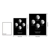 Custom Moon Phase And Message - Personalized Mother Moon Phase Poster