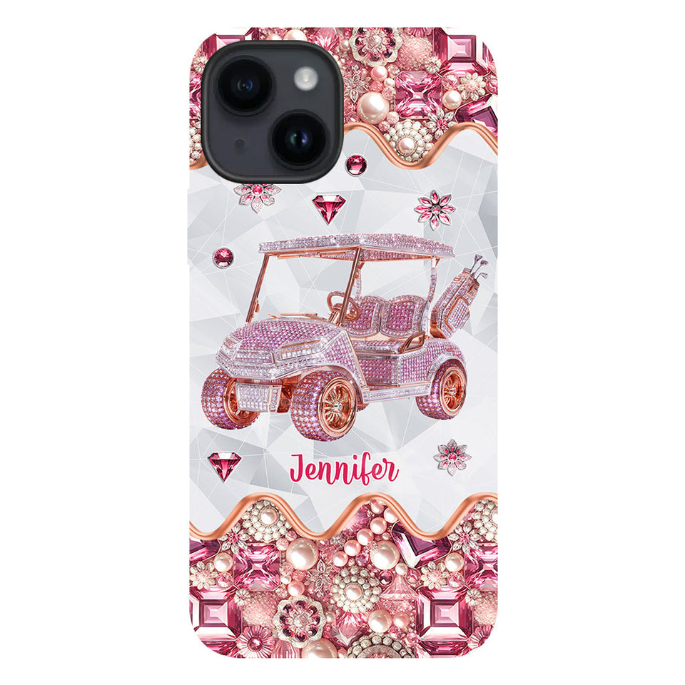 Goft Cart - Personalized Golf Full Print Phone Case