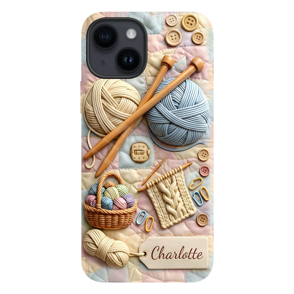 Love Sewing - Personalized Sewing Full Print Phone Case