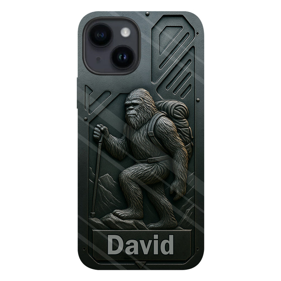 Sasquatch - Personalized Hiking Full Print Phone Case