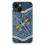Beautiful Dragonfly - Personalized Dragonfly Full Print Phone Case