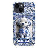 Cute Labrador Retriever - Personalized Dog Full Print Phone Case