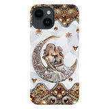 I Love You To The Moon And Back - Personalized Mother Full Print Phone Case