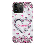 Grandma's Sweethearts Gift For Grandma, Mom,.. - Personalized Grandma Full Print Phone Case