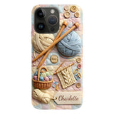 Love Sewing - Personalized Sewing Full Print Phone Case