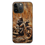 Never Underestimate An Old Man With A Motorcycle - Personalized Biker Phone Case
