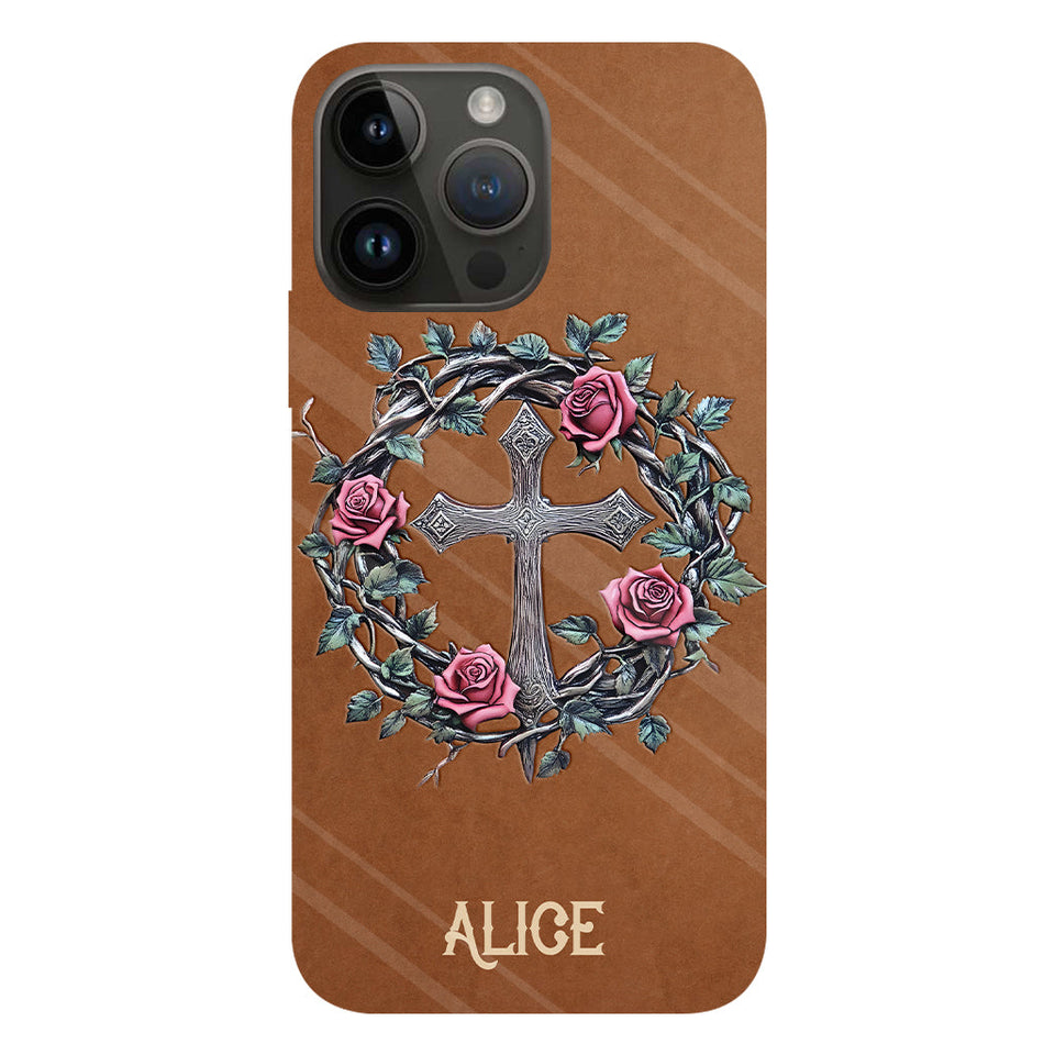 Croire - Coque de téléphone personnalisée avec impression chrétienne intégrale