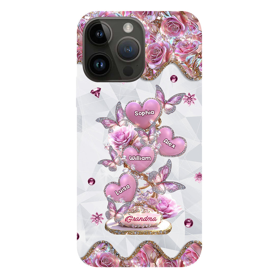 My Sweethearts Gift For Mom, Grandma - Personalized Mother Full Print Phone Case