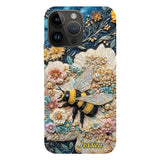 Bee Kind - Personalized Bee Full Print Phone Case