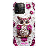 Beautiful Owl - Personalized Owl Full Print Phone Case