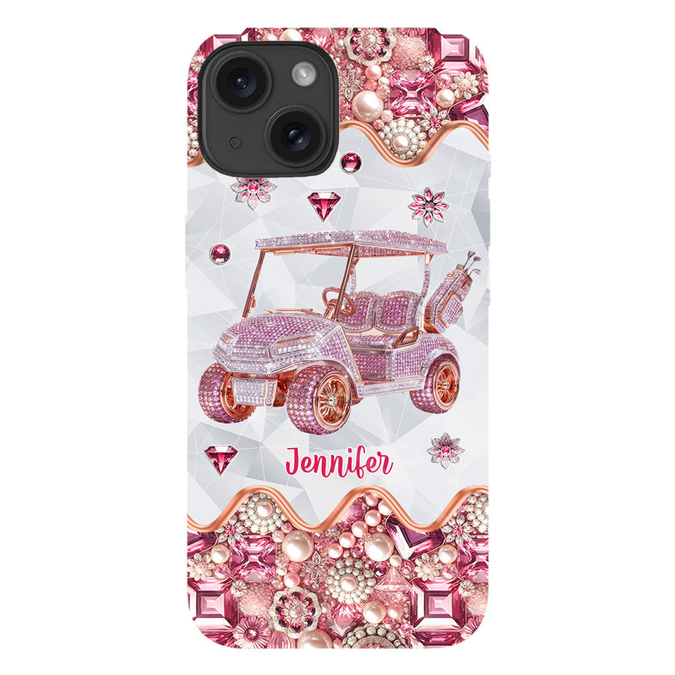Goft Cart - Personalized Golf Full Print Phone Case