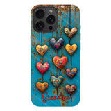 Grandma's Mom's Sweethearts - Personalized Grandma Full Print Phone Case