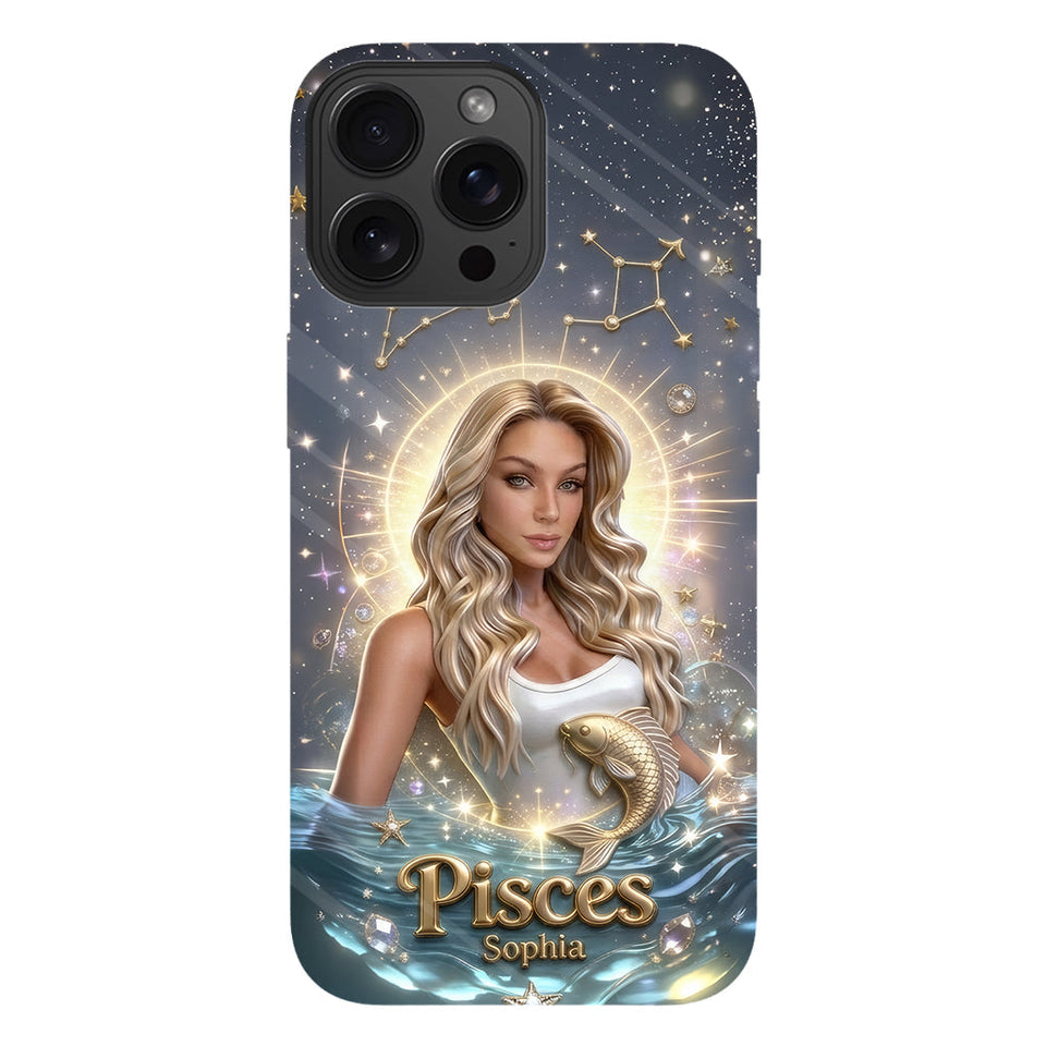 Horoscope Sign, Lucky Charm - Personalized Horoscope Full Print Phone Case