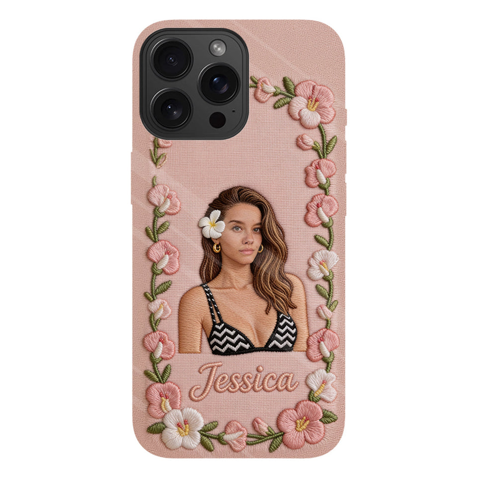 Birth Month Flower (Jan to Dec), Best Gift Idea - Personalized Birth Month Flower Full Print Phone Case