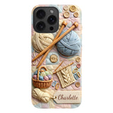 Love Sewing - Personalized Sewing Full Print Phone Case