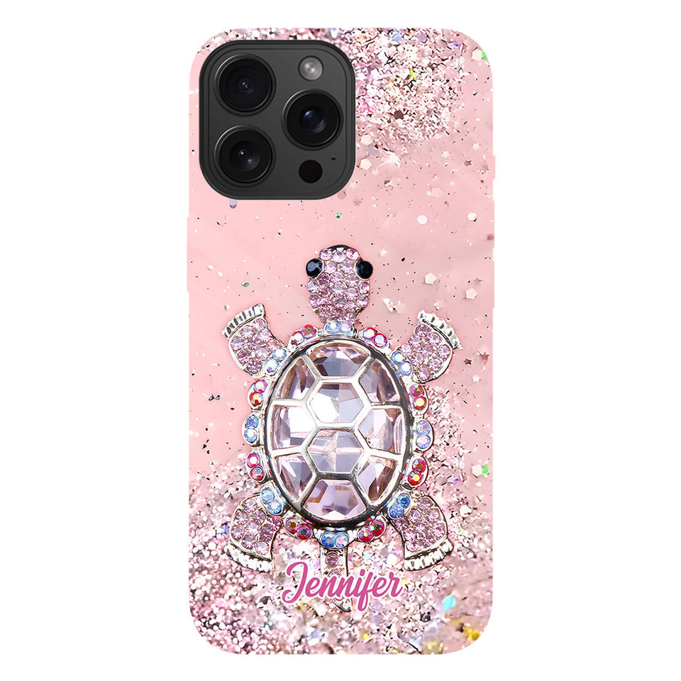 Just A Girl Who Loves Turtles - Personalized Turtle Full Print Phone Case