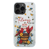 Ceux qu'on aime ne nous quittent jamais - Coque de téléphone personnalisée avec impression intégrale
