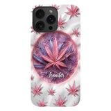High Life - Personalized Weed Full Print Phone Case