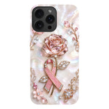 Faith Hope Love - Personalized Breast Cancer Awareness Full Print Phone Case & Phone Grip
