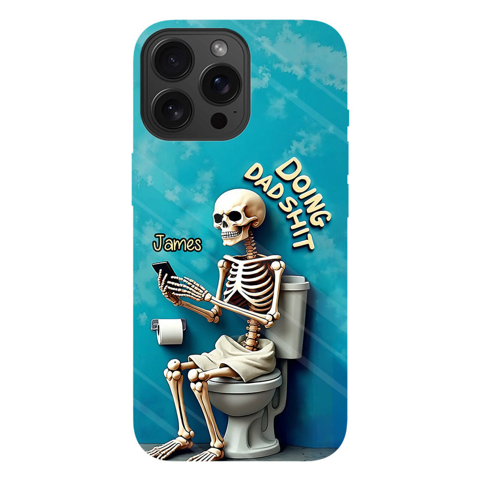 Doing Dad Shit - Personalized Father Full Print Phone Case