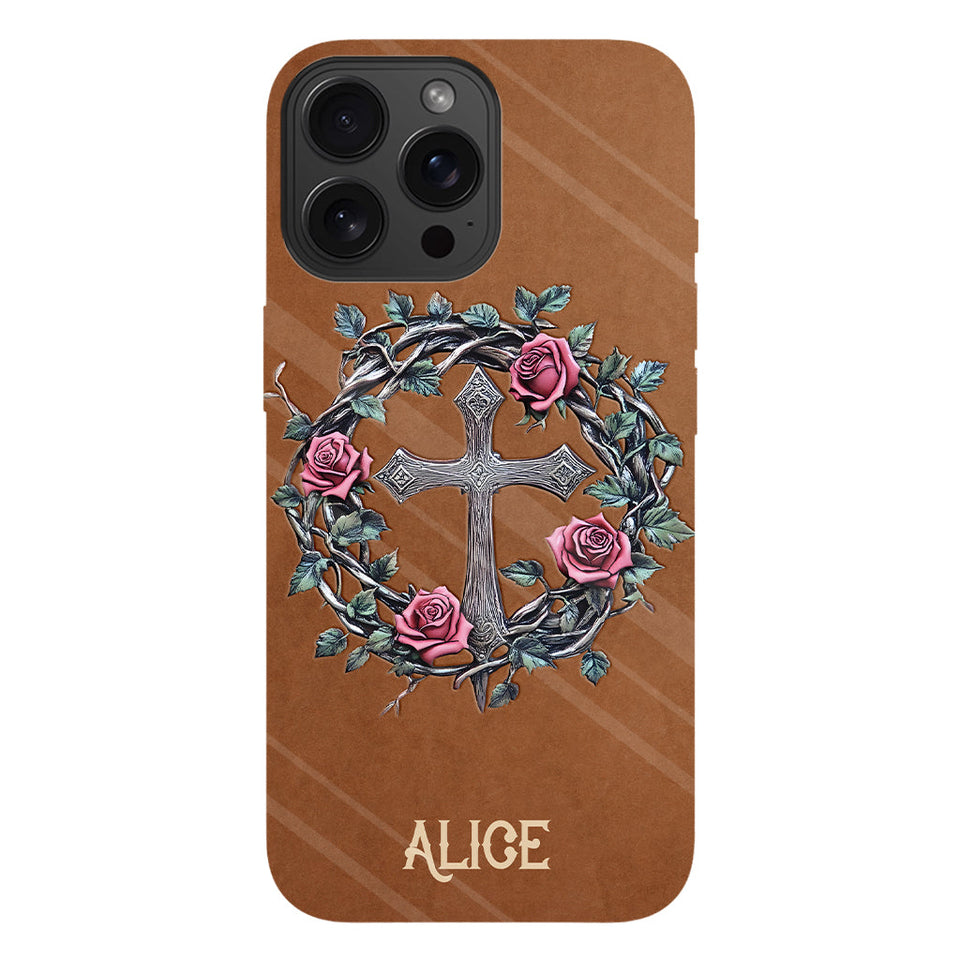 Croire - Coque de téléphone personnalisée avec impression chrétienne intégrale
