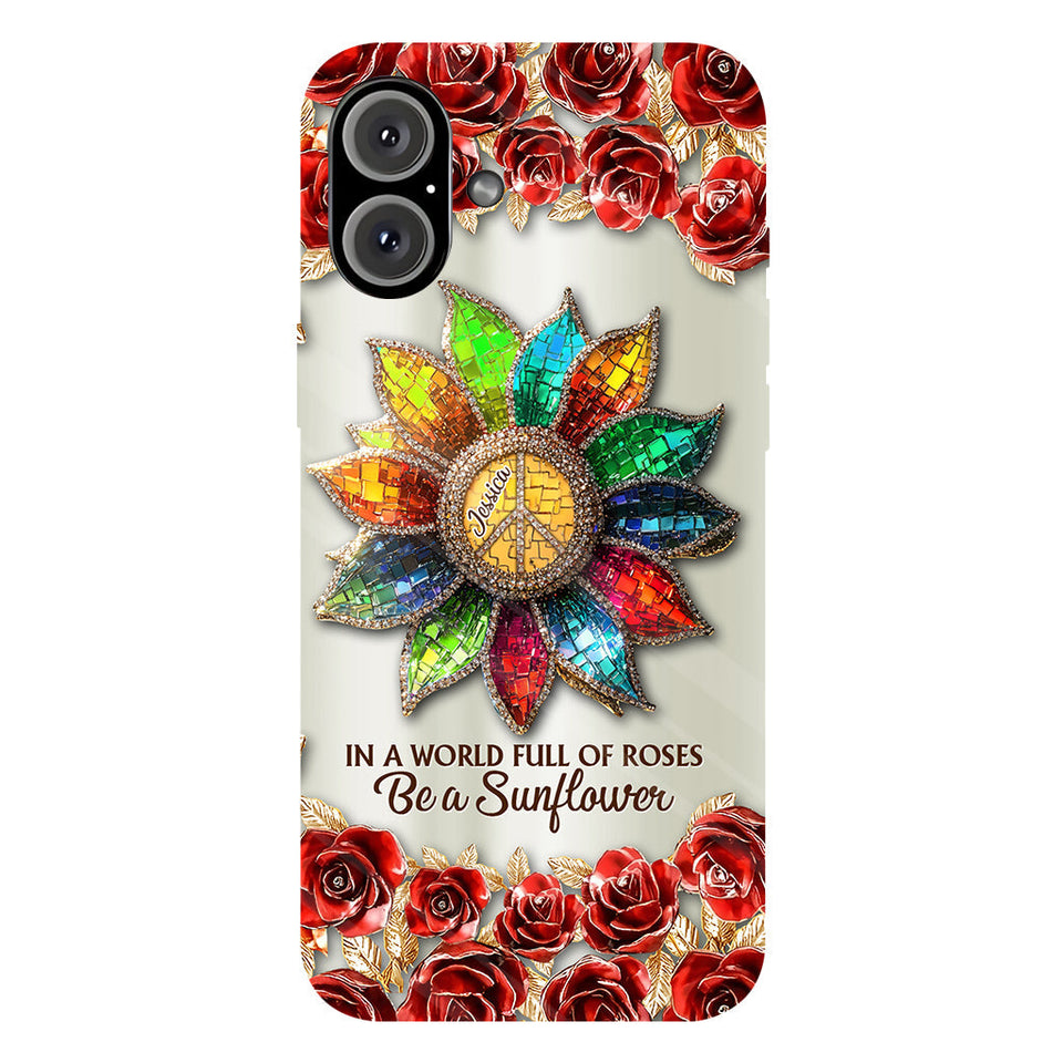 Hippie Soul - Personalized Hippie Full Print Phone Case