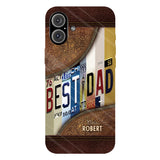 Best Dad Ever - Personalized Father Full Print Phone Case