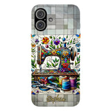 Love Sewing - Personalized Sewing Full Print Phone Case
