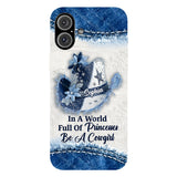 In A World Full Of Princesses - Personalized Cowgirl Full Print Phone Case