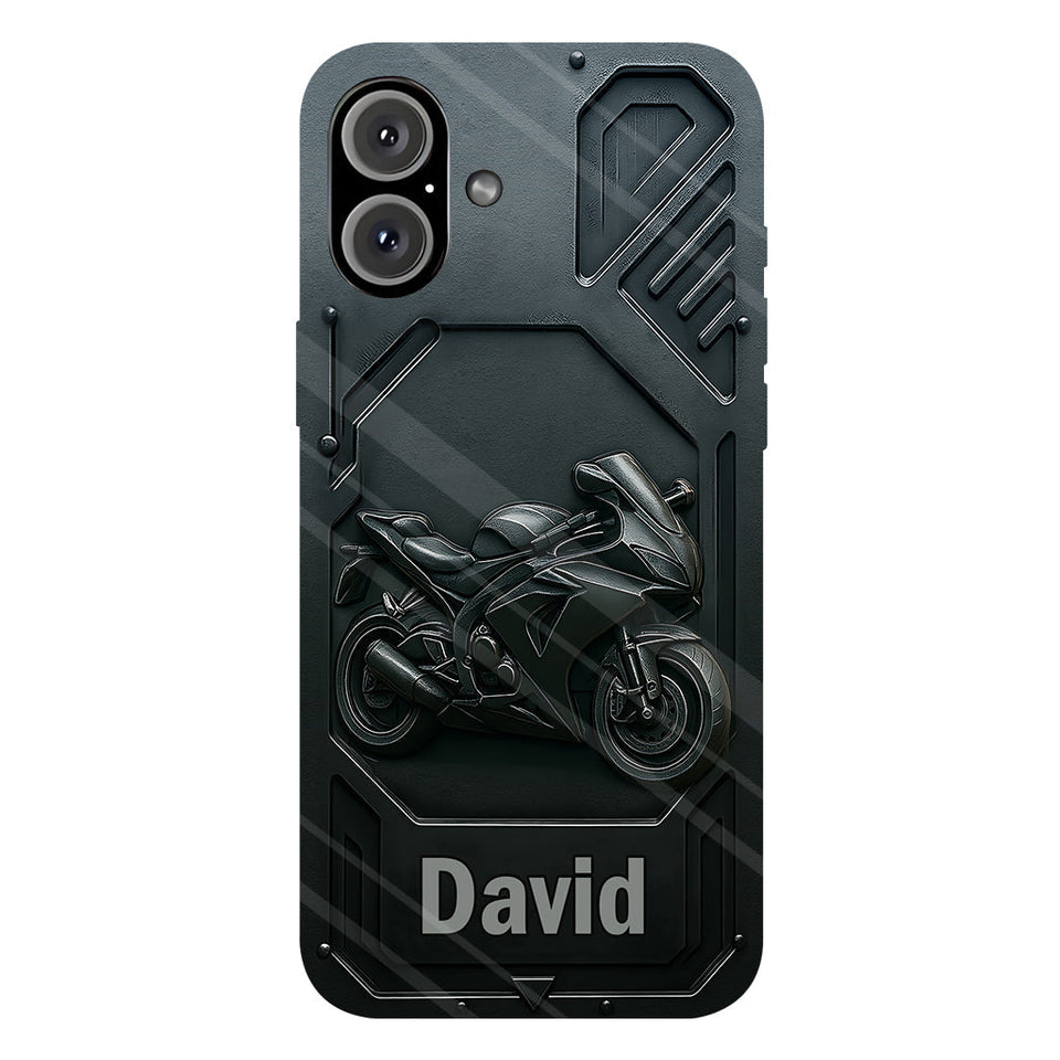 Cool Cruiser / Sportbike - Personalized Biker Full Print Phone Case