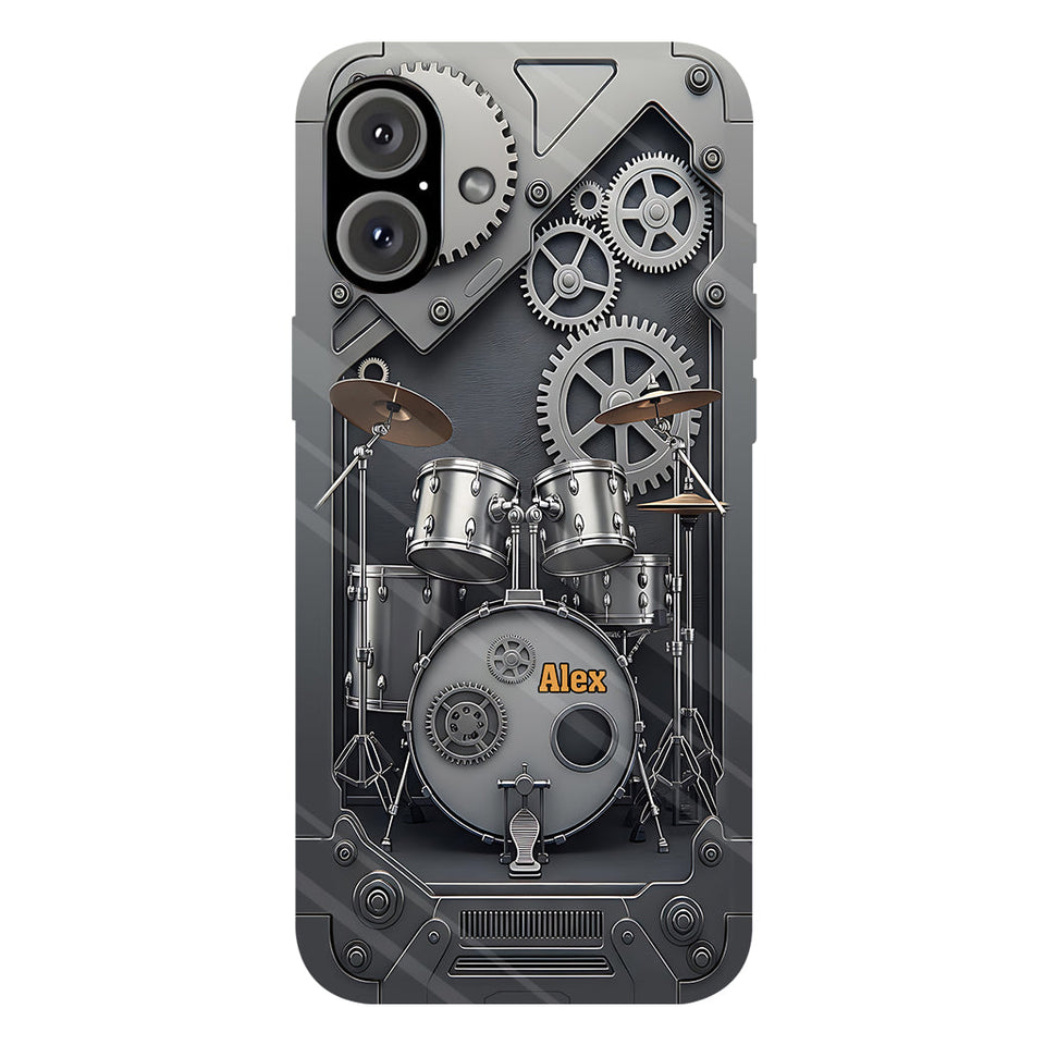Drummer Life - Personalized Drummer Full Print Phone Case