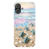 Salty Lil Beach - Personalized Sea Lover Full Print Phone Case