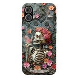 My Last Flying F*ck - Personalized Skull Full Print Phone Case