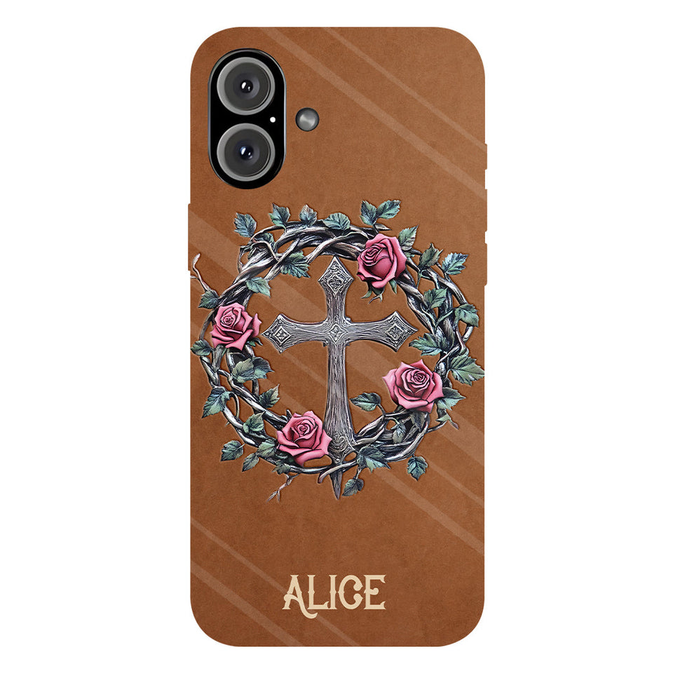 Croire - Coque de téléphone personnalisée avec impression chrétienne intégrale